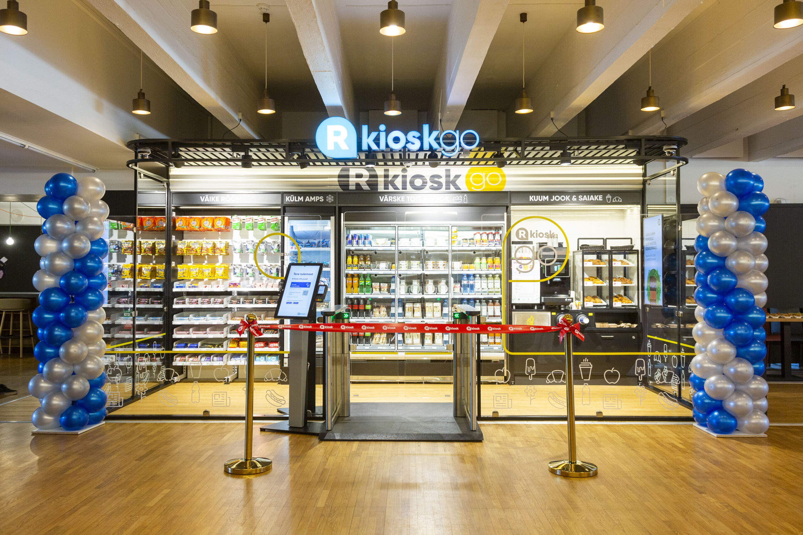Avasime Eesti esimese teenindajate- ja kassata poe R-Kiosk GO